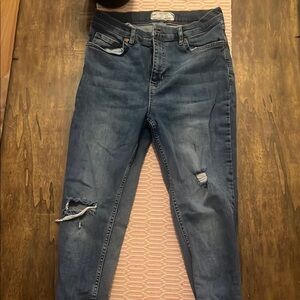 Free people Blue Skinny Jeans for Women